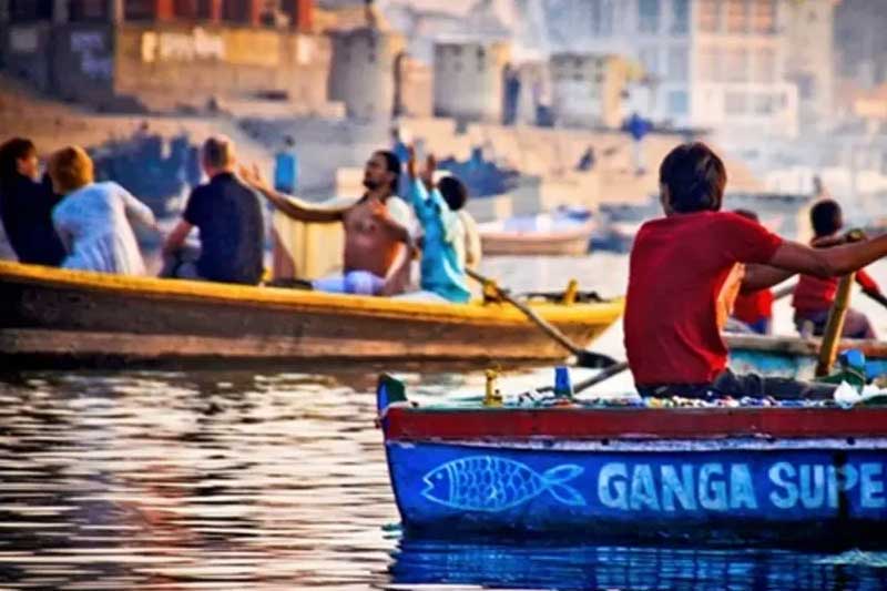 Varanasi  Ganga boat